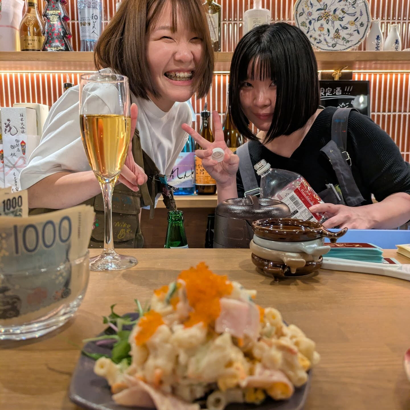 昨夜は近くで最近オープンしたおばんざい屋さん「ピース」さんに