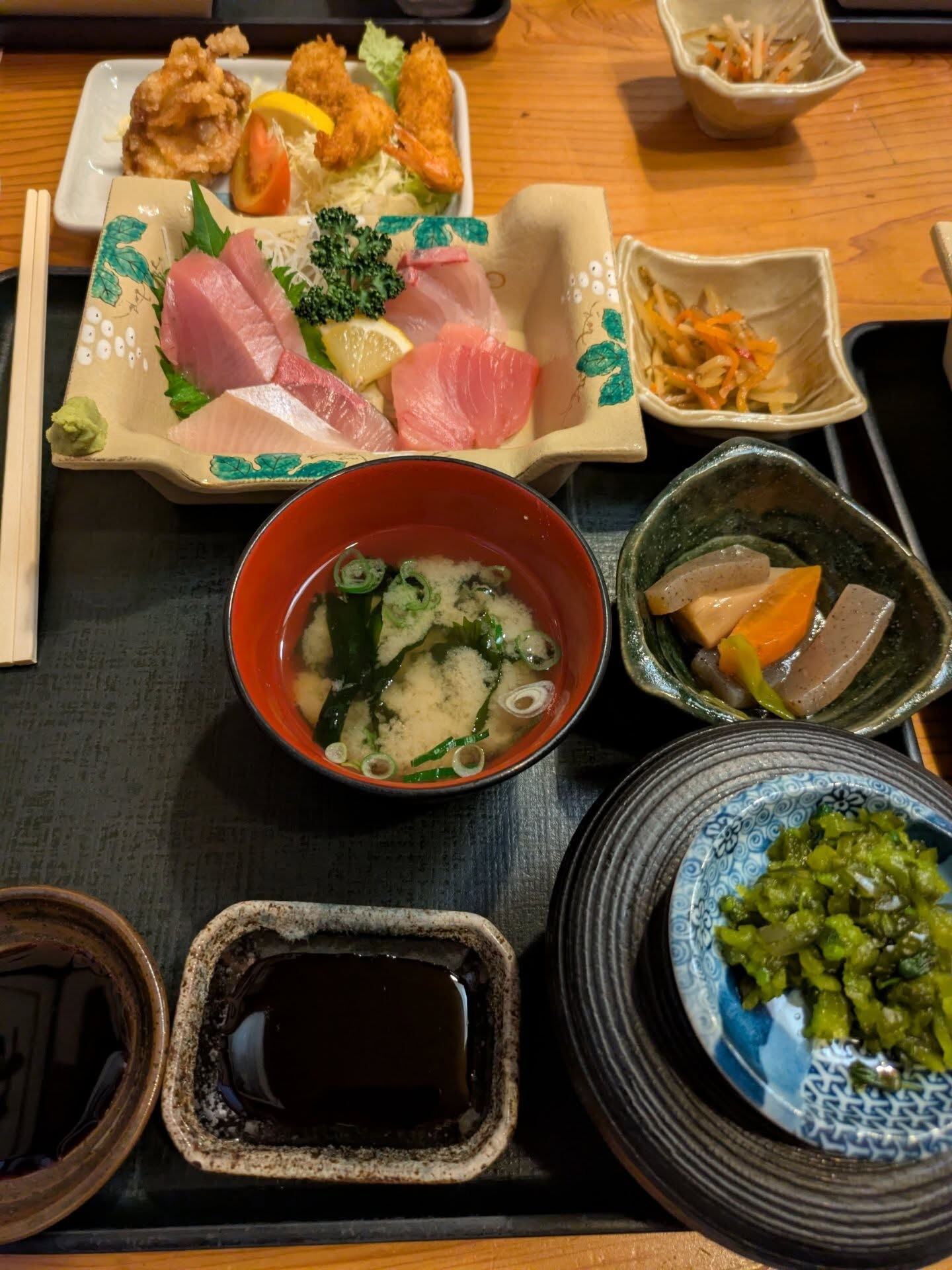 ヤーヤ旅行　昨日の夕食　