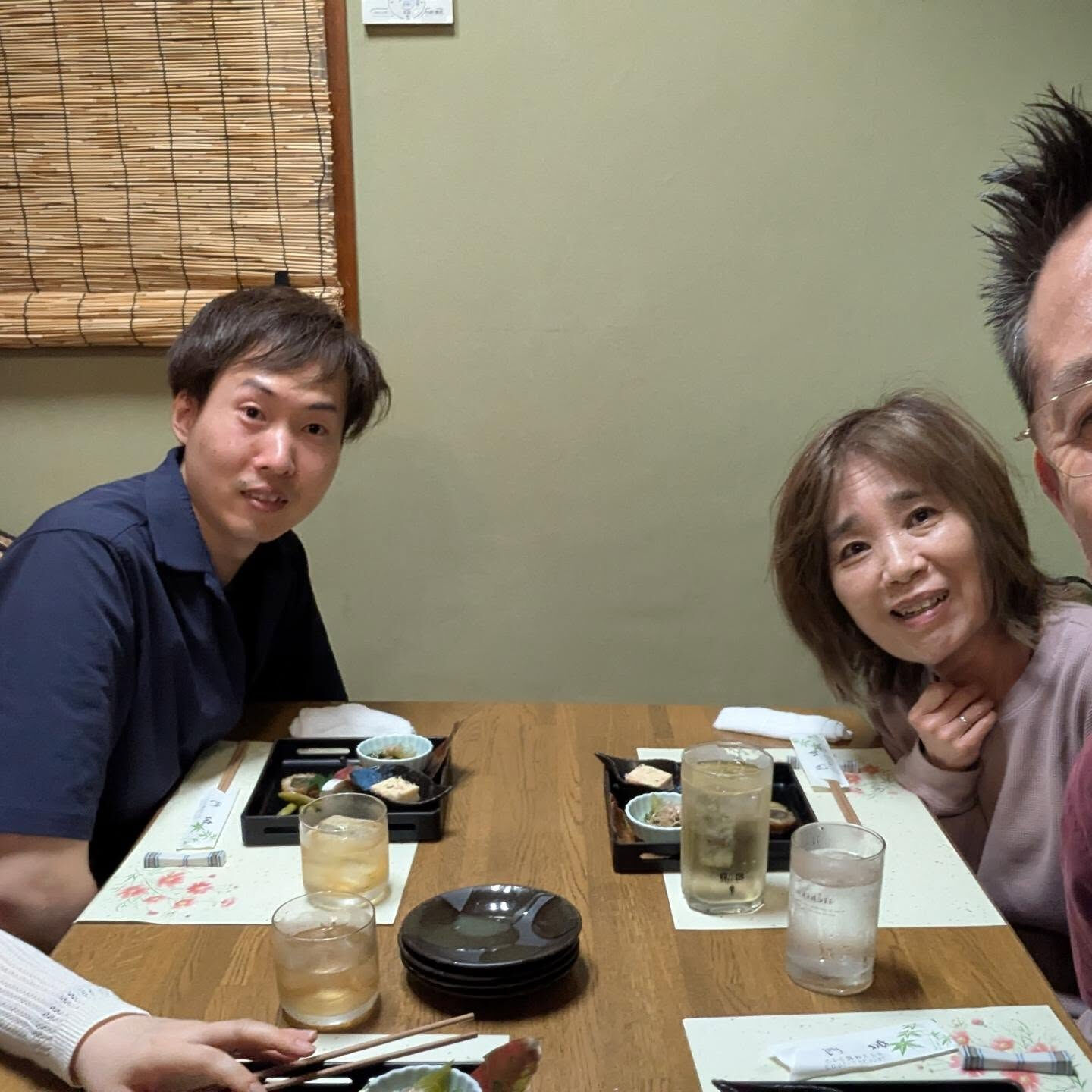 昨日は娘をもらいに来てくれた未来の婿さんと顔合わせした